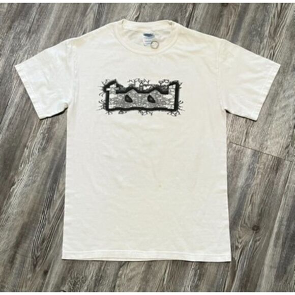 2001 Tool White Short Sleeve Band Tee Size S - Picture 1 of 6
